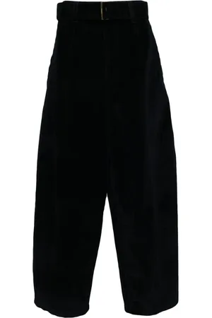 SONGZIO Curved belted jeans