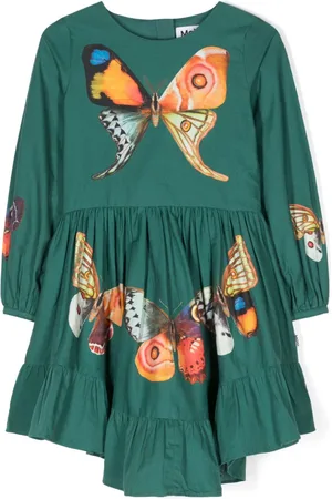 Molo Calissa butterfly-print dress