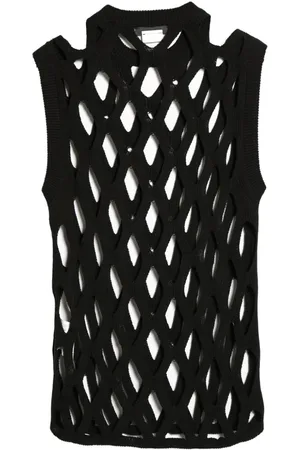 Comme des Garçons Mesh knit top