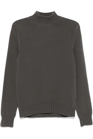 FEDELI Ribbed-trim sweater