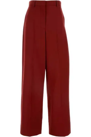 Stella McCartney Pleated wool palazzo pants