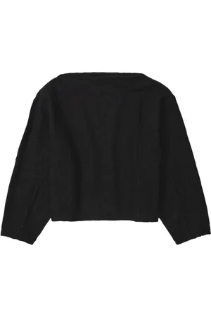 Closed Funnel-neck knitted jumper