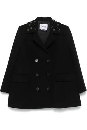 Msgm Eyelet-detail coat