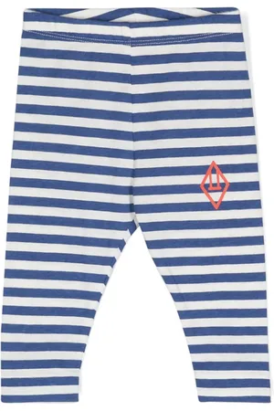 The Animals Observatory Penguin striped leggings