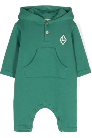 The Animals Observatory Rat logo-print hooded jumpsuit