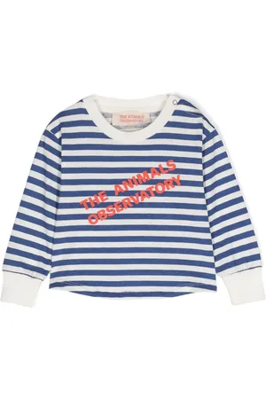 The Animals Observatory Wapiti striped T-shirt