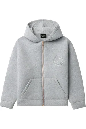 JOSHUA SANDERS Smiley zip-up hoodie
