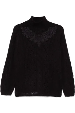 Twin-Set Lace-detail sweater