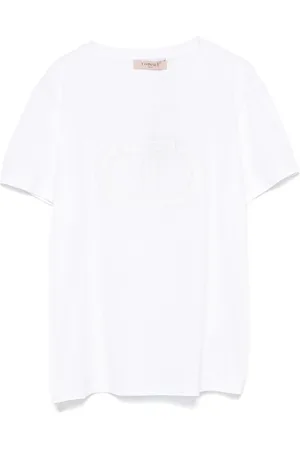 Twin-Set Logo-embroidered T-shirt