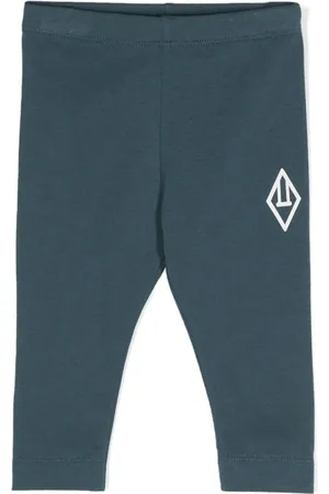 The Animals Observatory Penguin logo-print leggings