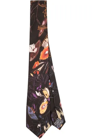 Paul Smith Floral-print silk scarf