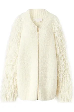 GENNY Fringe knit cardigan