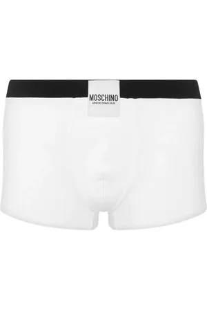 Moschino Logo-tag stretch-cotton boxers