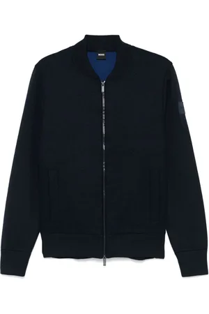 HUGO BOSS Zip-up bomber jacket