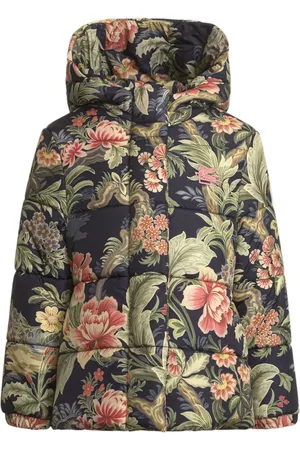 Etro Floral-print padded jacket
