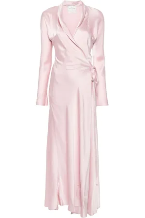 FORTE FORTE Silk wrap dress