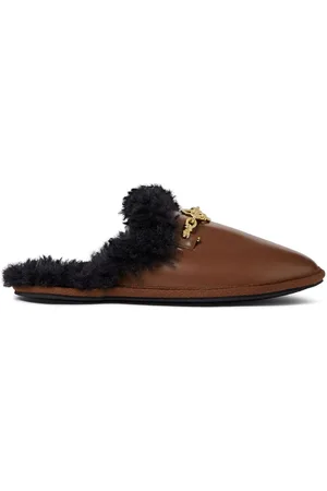 Stella McCartney Logo-plaque slippers