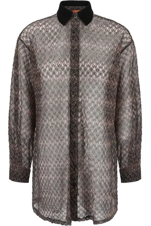 Missoni Lamé knitted shirt