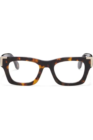 Palm Angels Tortoiseshell rectangular-frame glasses