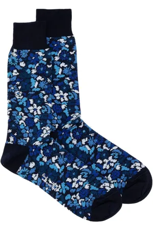 Paul Smith Floral-print mid-calf socks