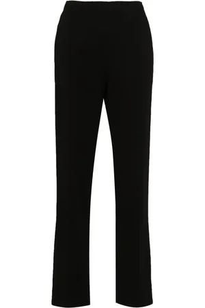 FORTE FORTE High-rise tapered-leg trousers