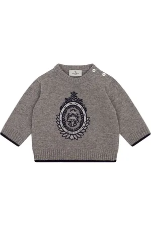 Etro Coat of Arms-embroidered jumper