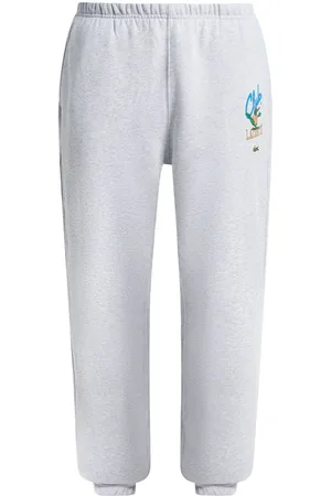Lacoste Iconic-print cotton track pants