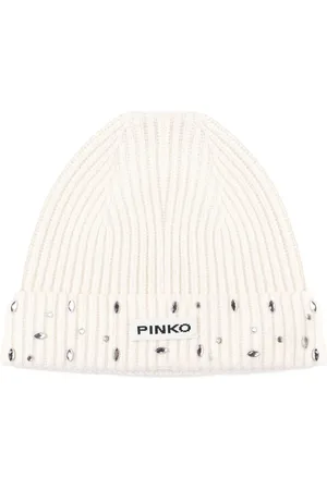 Pinko Logo-patch beanie hat