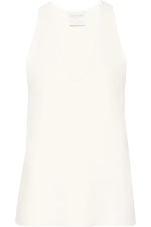FORTE FORTE Sleeveless crepe top