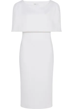 ROSETTA GETTY Fitted cape dress