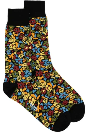 Paul Smith Floral-print mid-calf socks