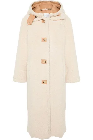 FORTE FORTE Faux-shearling coat