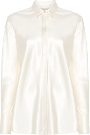 FORTE FORTE Long-sleeve satin shirt