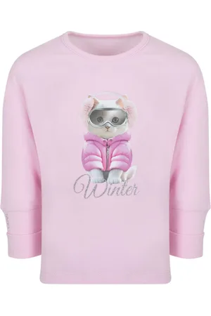 Lapin House Graphic-print cotton sweatshirt