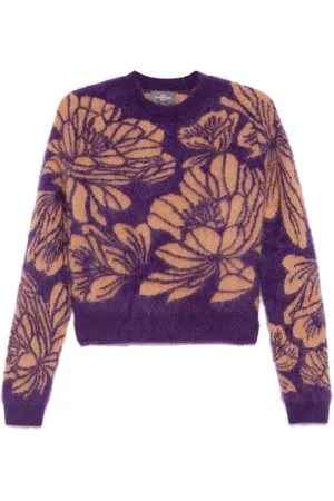 ERIC BOMPARD Floral-jacquard sweater