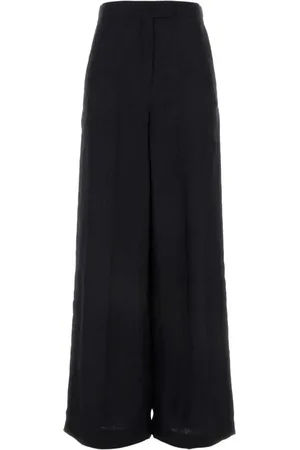 Fendi Monogram jacquard silk trousers
