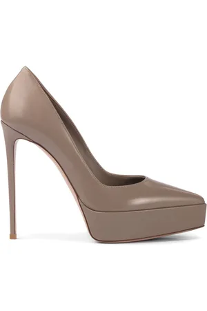LE SILLA Uma 140mm leather pumps