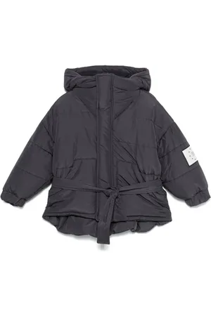 DOUUOD KIDS Logo-tag jacket
