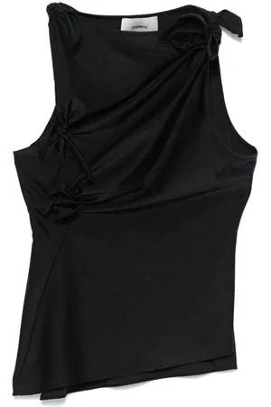 COPERNI Asymmetric flower top
