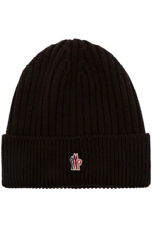 Moncler Logo-appliqué beanie