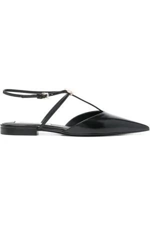 Victoria Beckham Leather ballerina shoes