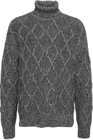 HUGO BOSS Cable-knitted jumper