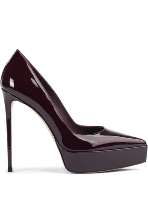 LE SILLA Uma 140mm leather pumps