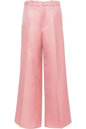 FORTE FORTE Twill wide-leg trousers