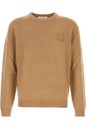 Maison Kitsuné Bold Fox Head-embroidered sweater