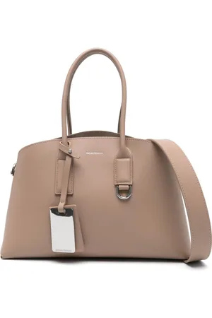 Emporio Armani Logo-stamp tote bag