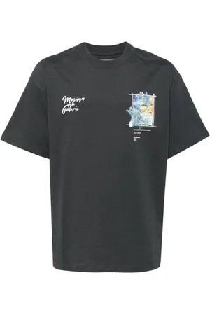 Musium Div. Graphic-print cotton T-shirt