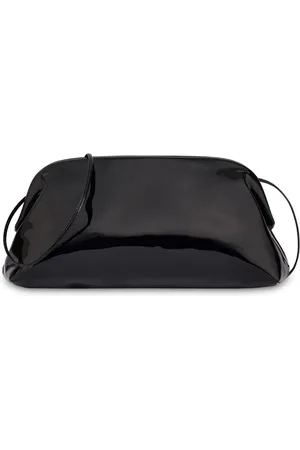 Serafini Patent-leather clutch bag