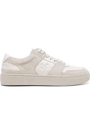HUGO BOSS Gray tennis sneakers