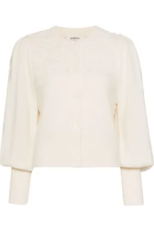 Onefifteen Floral-embroidered cardigan